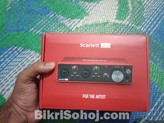 Focusrite scarlett 2i2 3rd Gen